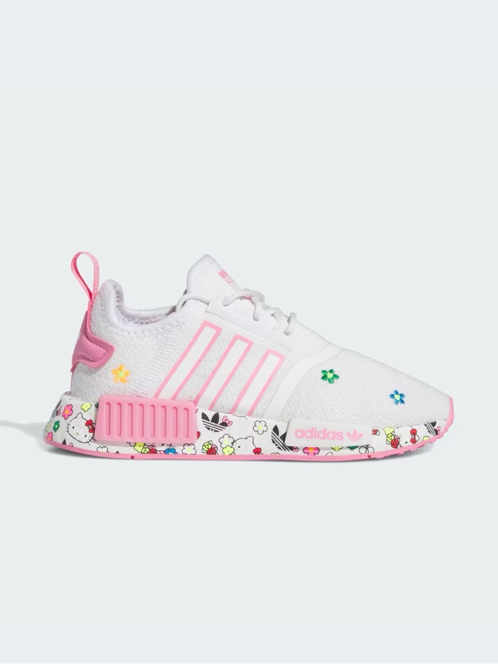 Adidas New 13c Hello Kitty x adidas NMD_R1 C 'White Bliss Pink Florals'
